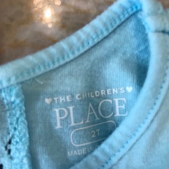 Set of 2 Tank Tops with lace and sequin detail 2T - Picture 8 of 8